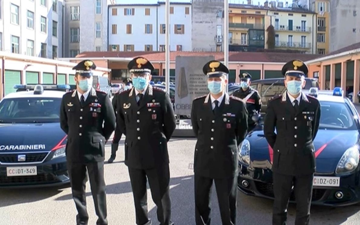 Carabinieri, ecco i nuovi comandanti di compagnia nel Veronese