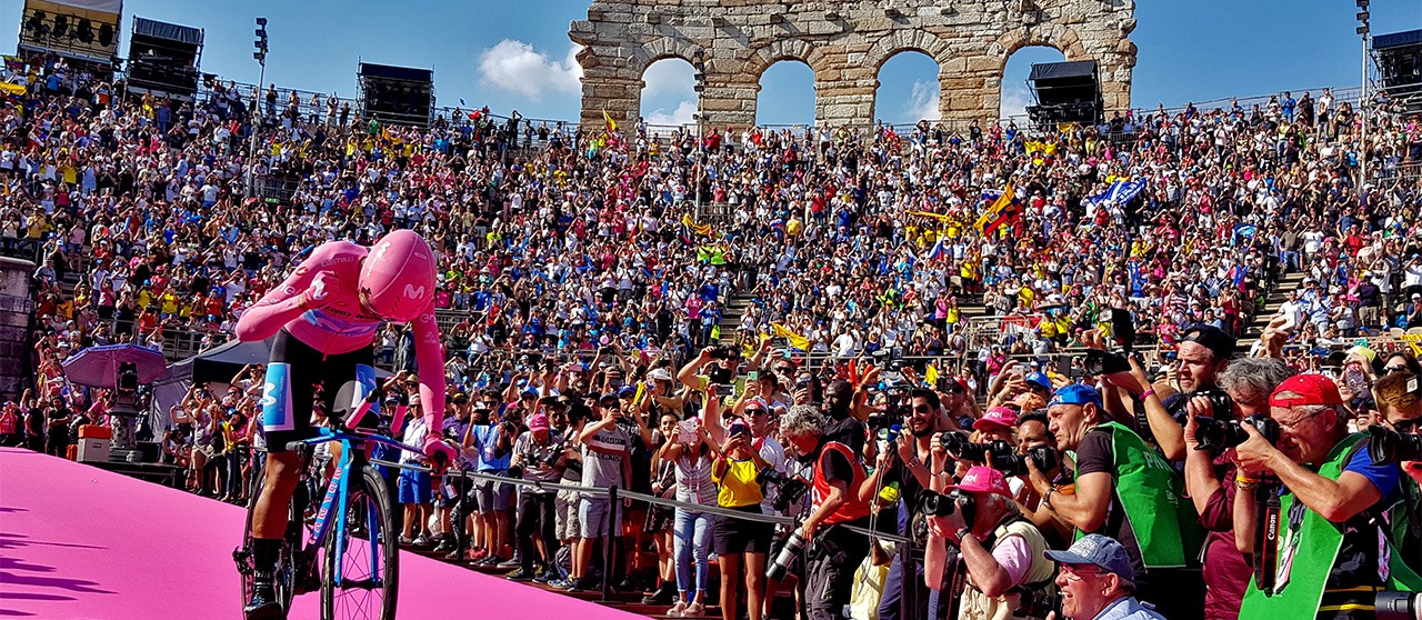 28 e 29 maggio il Giro d’Italia a Verona.