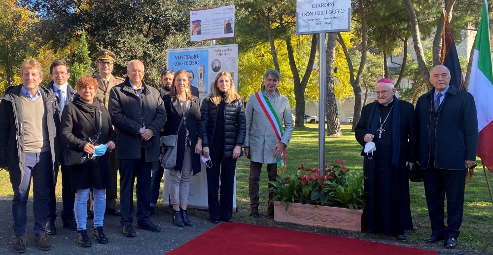 Intitolati i giardini della Chiesa di Avesa a don Luigi Bosio