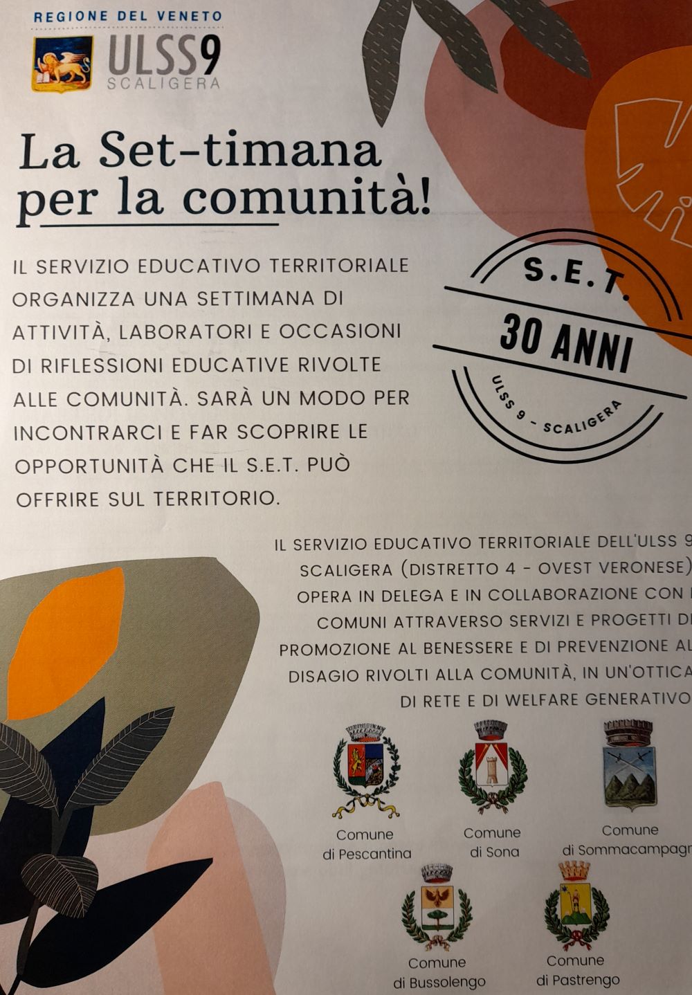 Servizio educativo territoriale, i Comuni dell’Ovest festeggiano trent’anni di successi nel sociale