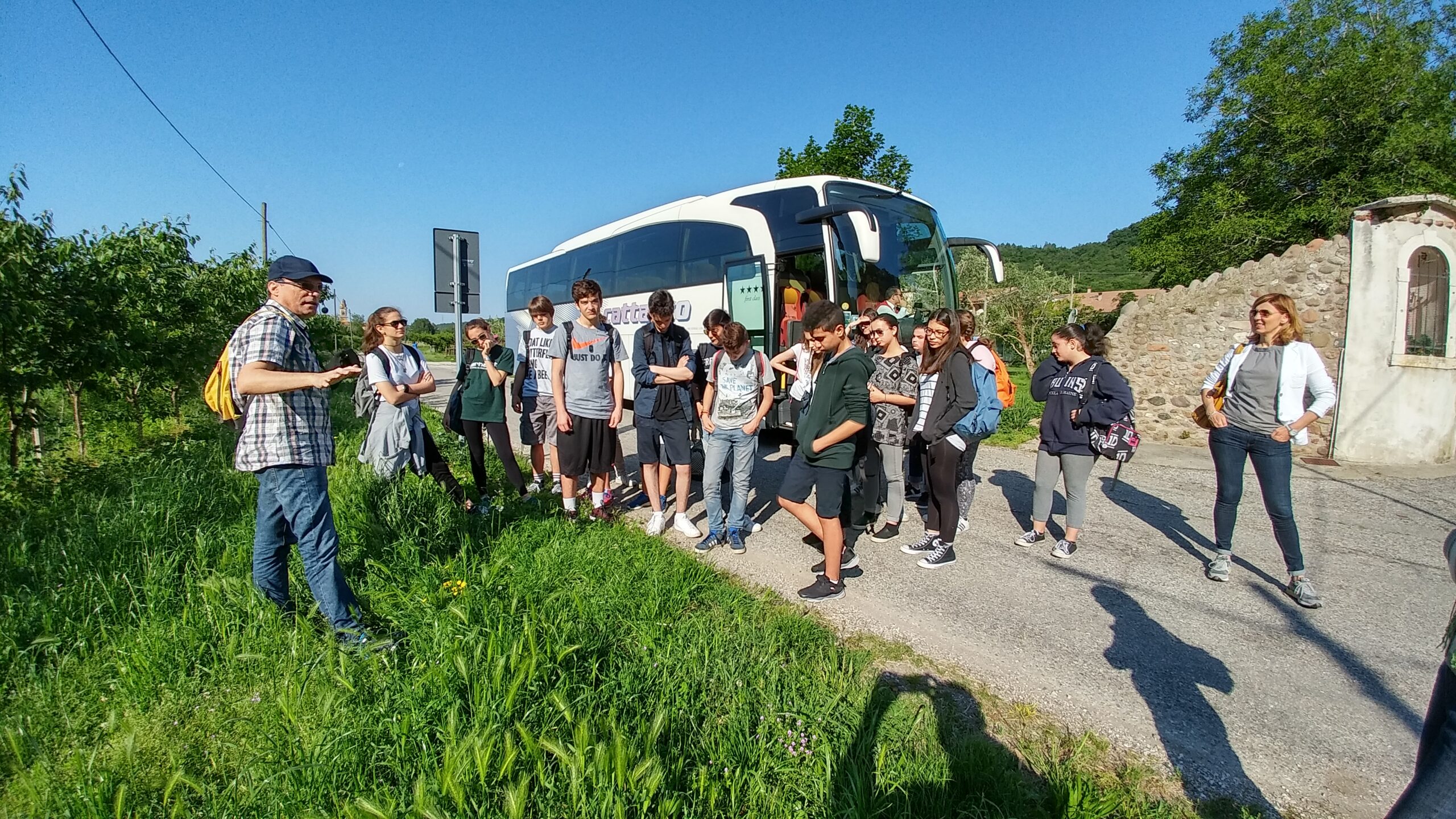 Il Consorzio di Bonifica Veronese spiega il funzionamento delle centrali idrauliche agli studenti dello “Stefani-Bentegodi” di San Pietro in Cariano per la settimana della bonifica e dell’irrigazione.