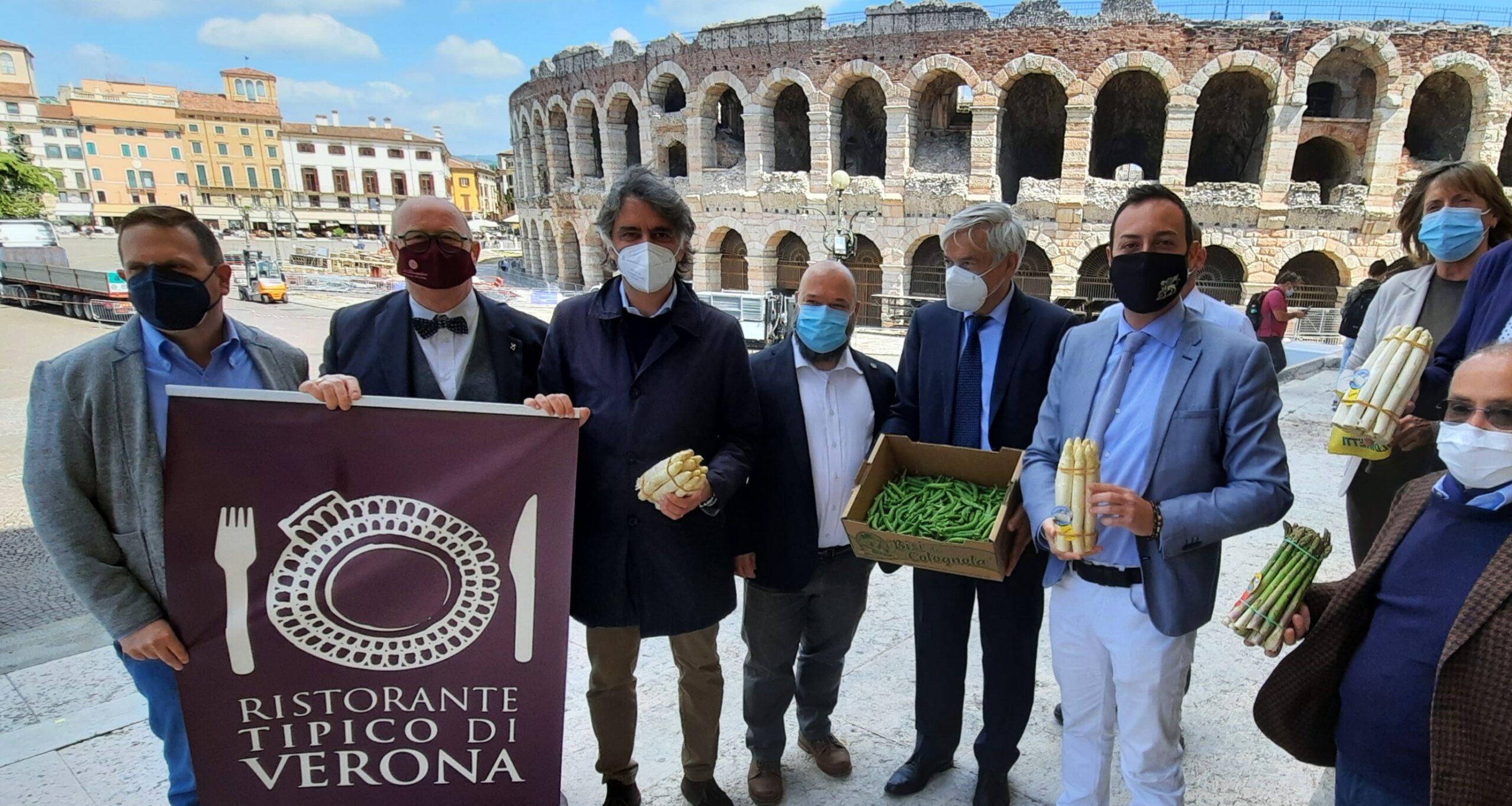 Ristoranti tipici, la veronesità con asparagi e bisi di Colognola ai Colli