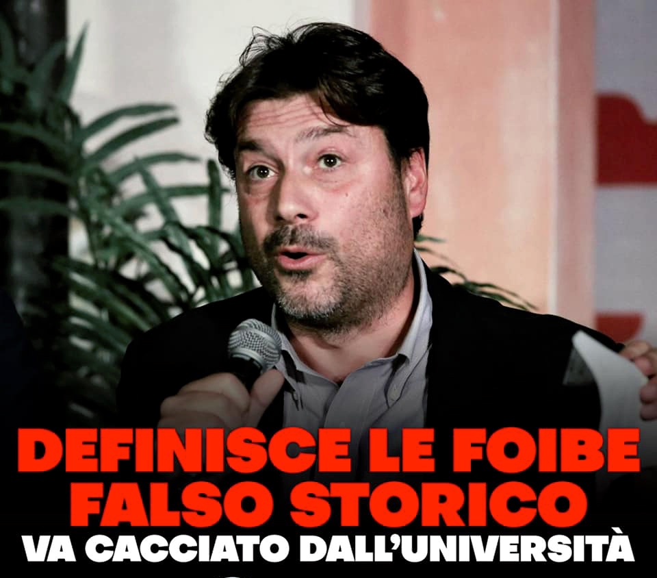 Gasparri chiede che venga rimosso il rettore dell’Università di Siena.