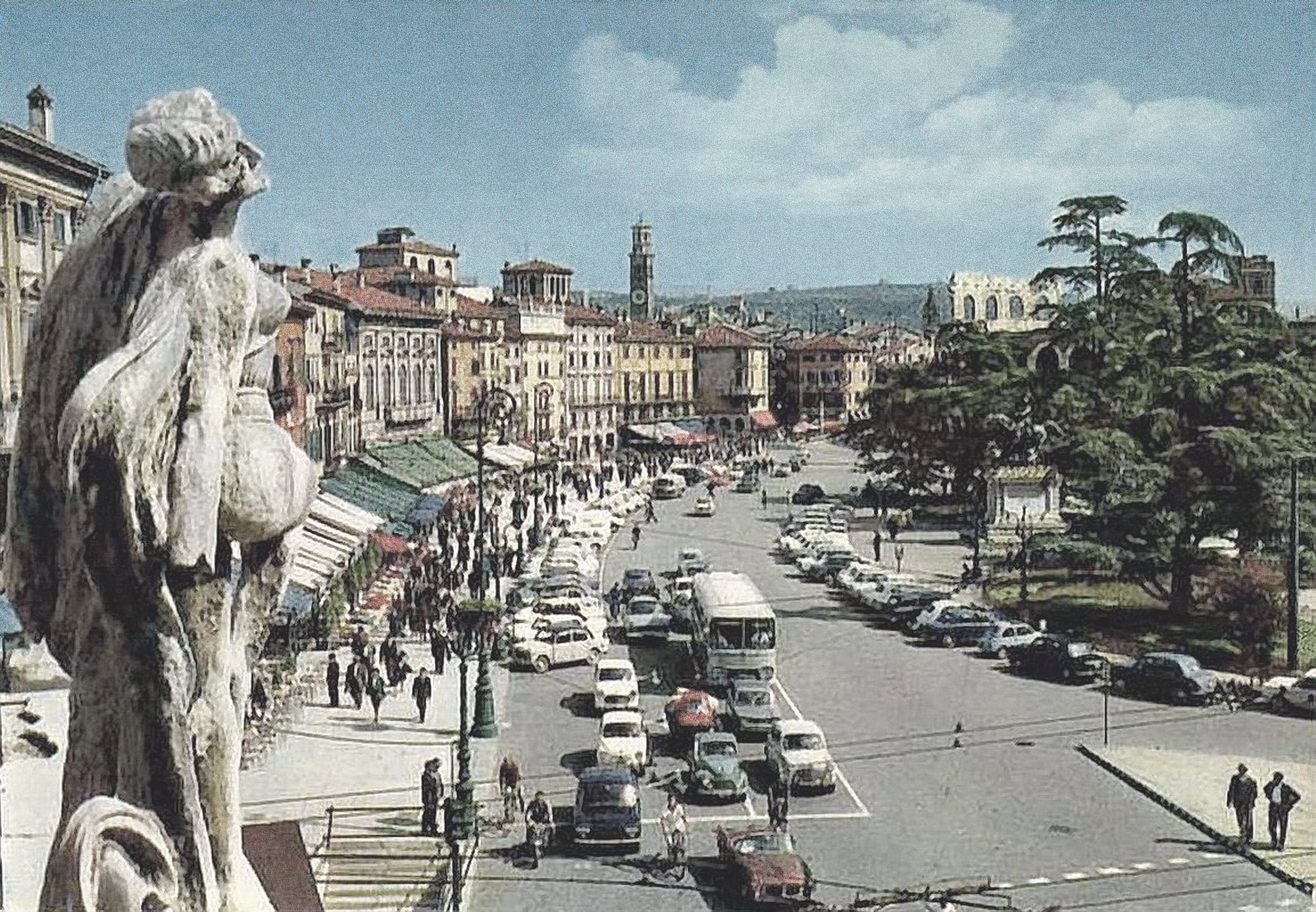 Quando il Liston era un salotto. Al massimo della sua eleganza