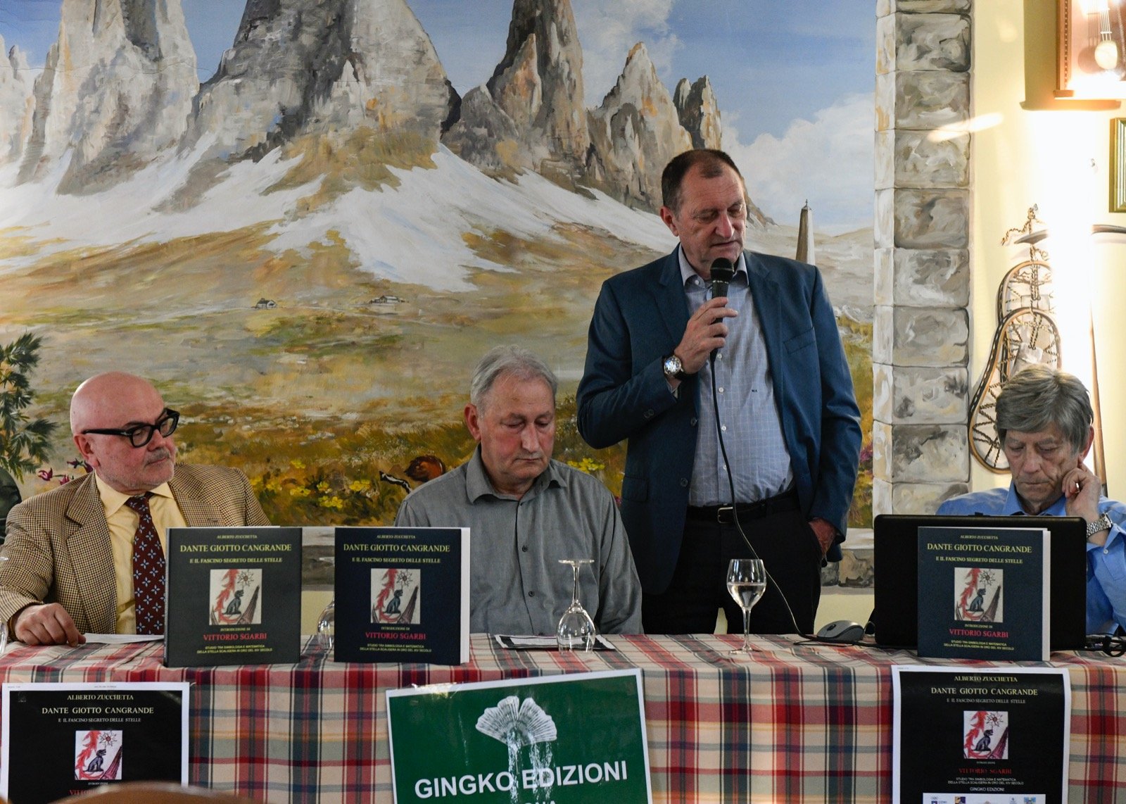 POVEGLIANO: PRESENTAZIONE DEL LIBRO “DANTE GIOTTO CANGRANDE E IL FASCINO SEGRETO DELLE STELLE” DI ZUCCHETTA