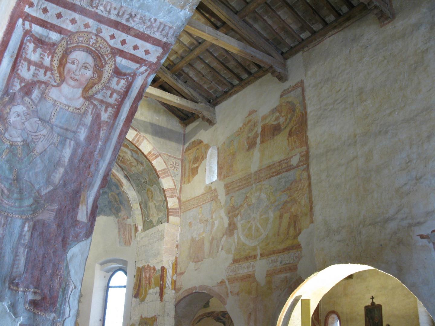 Sommacampagna. L’antico affresco scoperto nella meravigliosa Pieve di S.Andrea