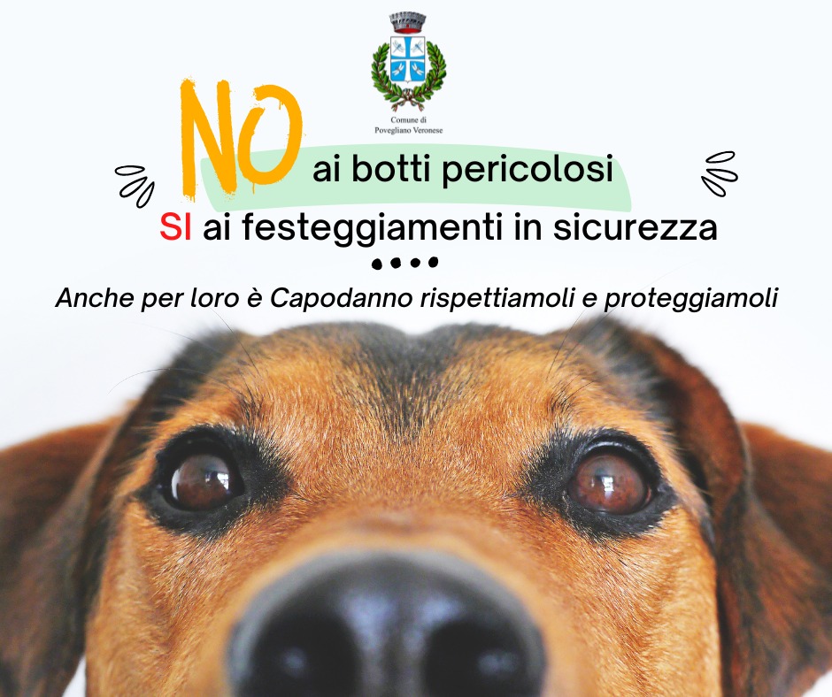 Il comune di Povegliano dice “No” ai botti e “SI” ai festeggiamenti in sicurezza