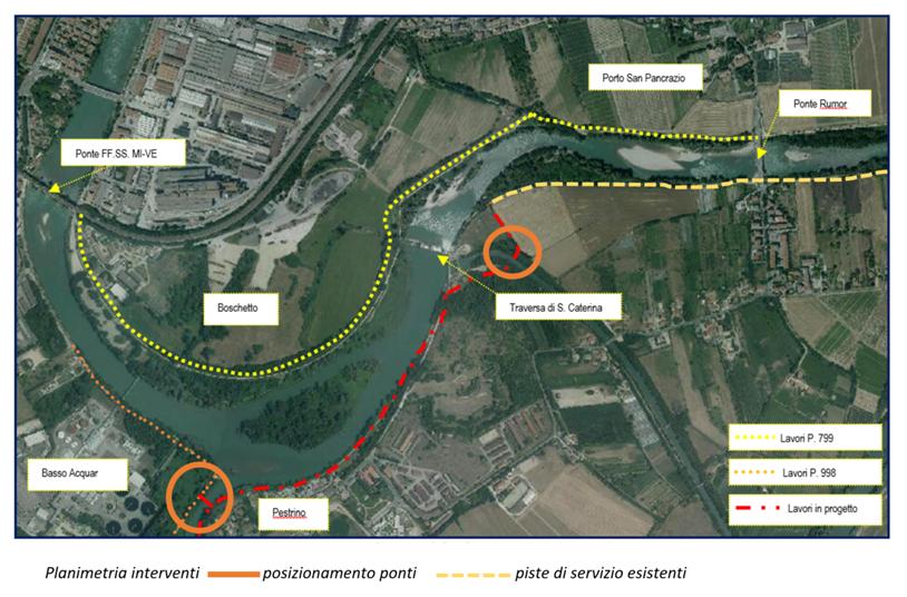 Due nuovi ponti sull’Adige, domani e domenica il varo