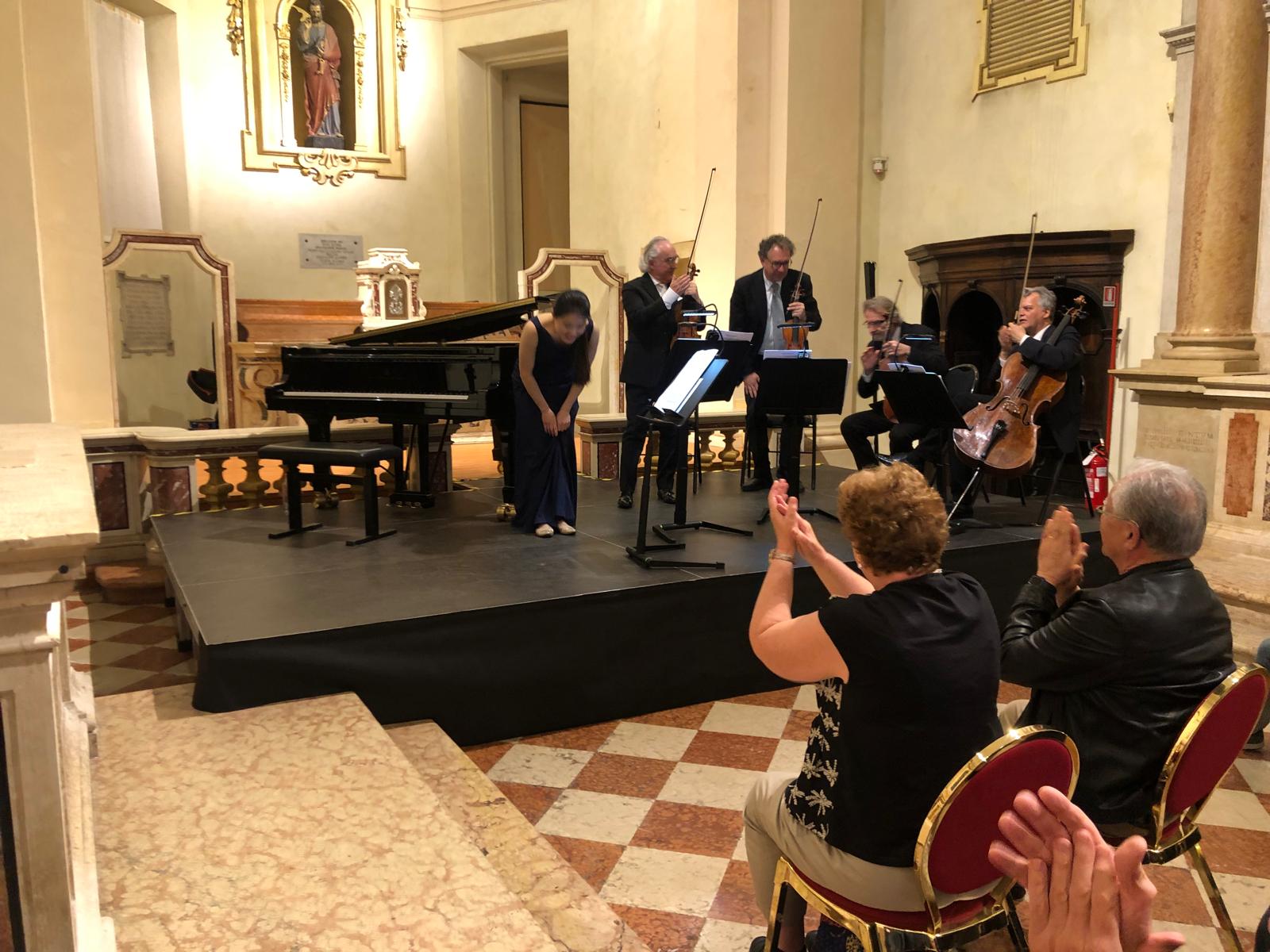 Il trionfo e la sfida della musica da camera con I Virtuosi Italiani e SooJung Diana Kim a San Pietro in Monastero