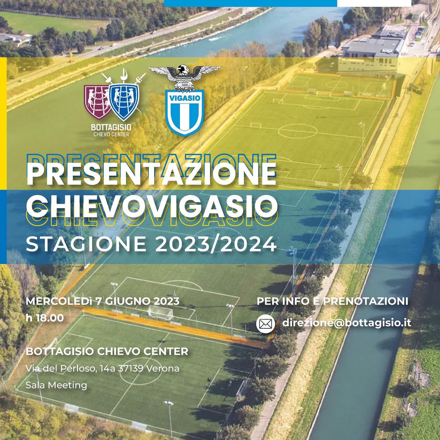 Oggi alle 18 presentazione del nuovo progetto ChievoVigasio