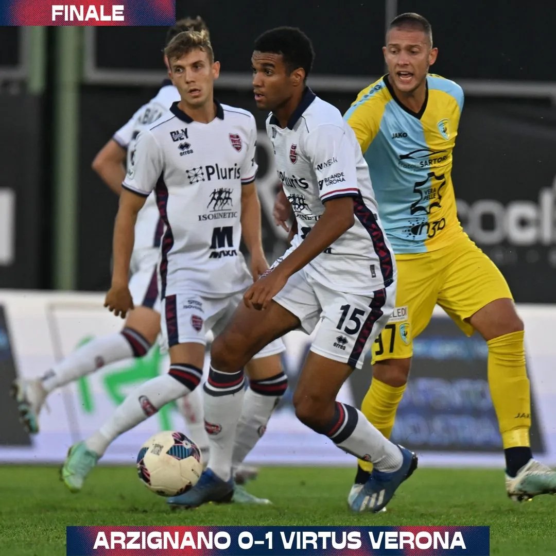 Serie C: la Virtus espugna il campo dell’Arzignano. Legnago beffato al 90°