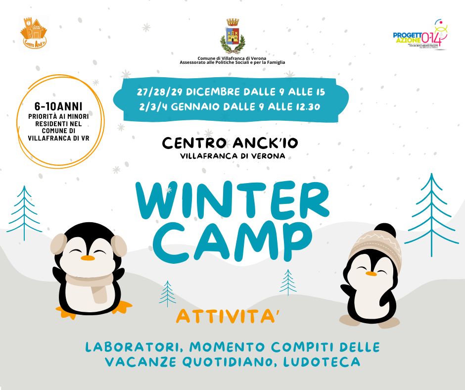 Villafranca. Winter Camp 2023: Un’opportunità di crescita e divertimento per i bambini durante le festività