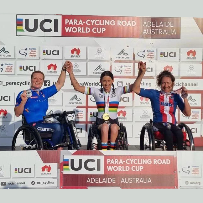 Francesca Porcellato conquista due medaglie d’argento ai mondiali di Paracycling ad Adelaide