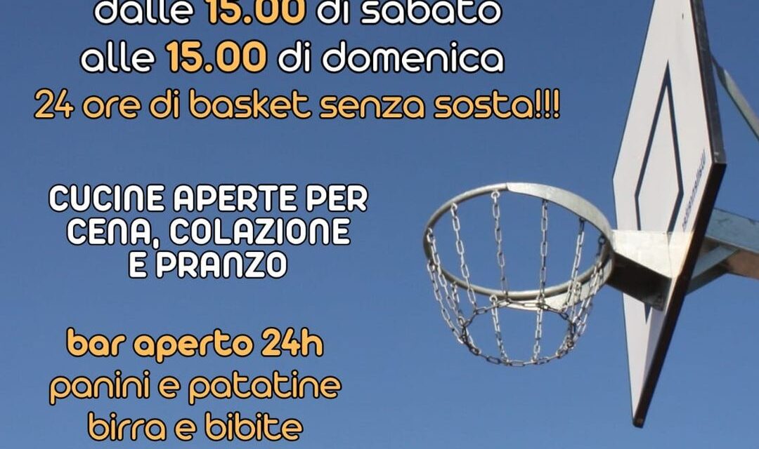 Buster Basket: sabato 8 e domenica 9 giugno 24h di basket a Povegliano