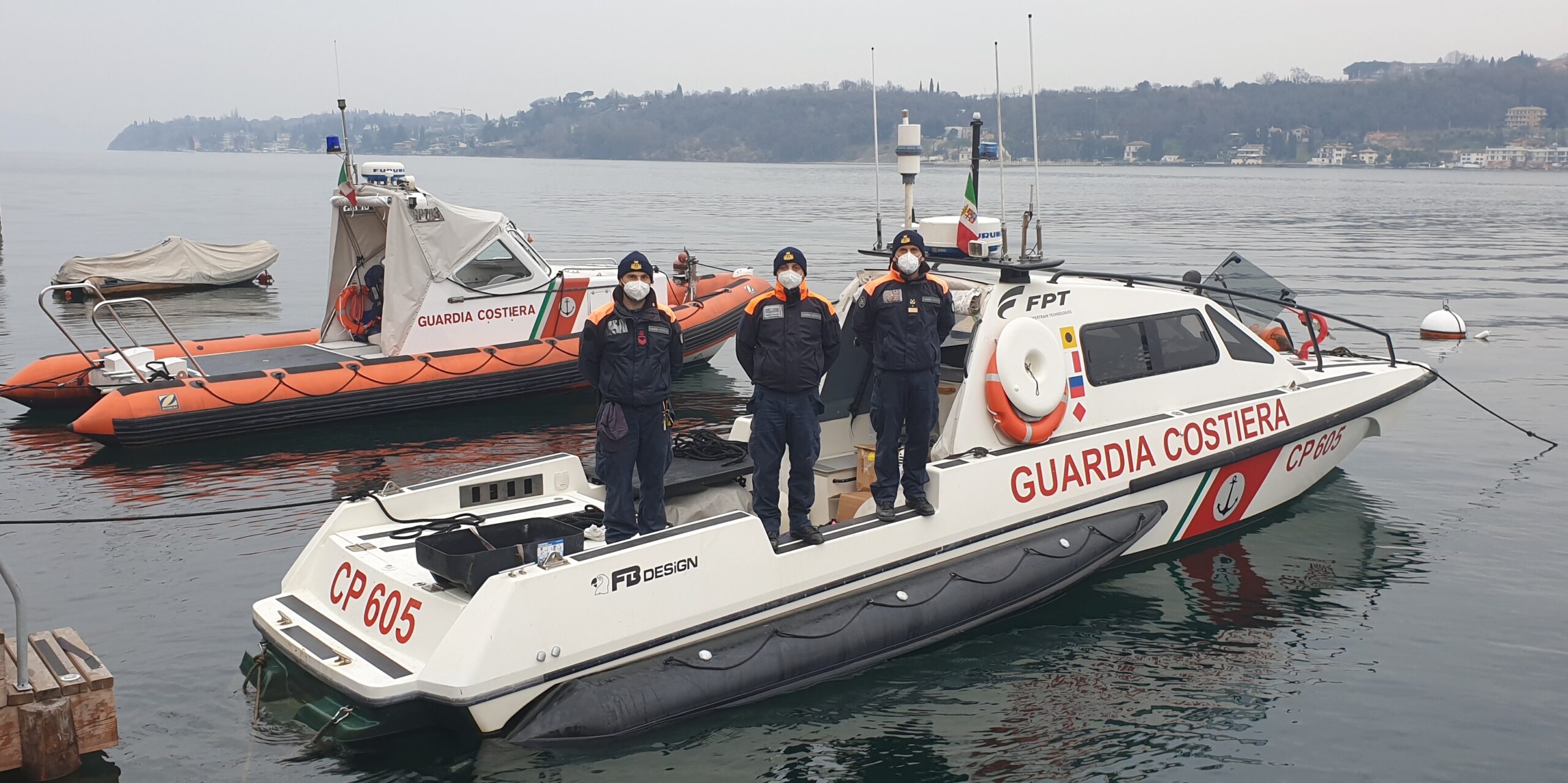 Guardia Costiera, sul lago la quarta unità: la CP605