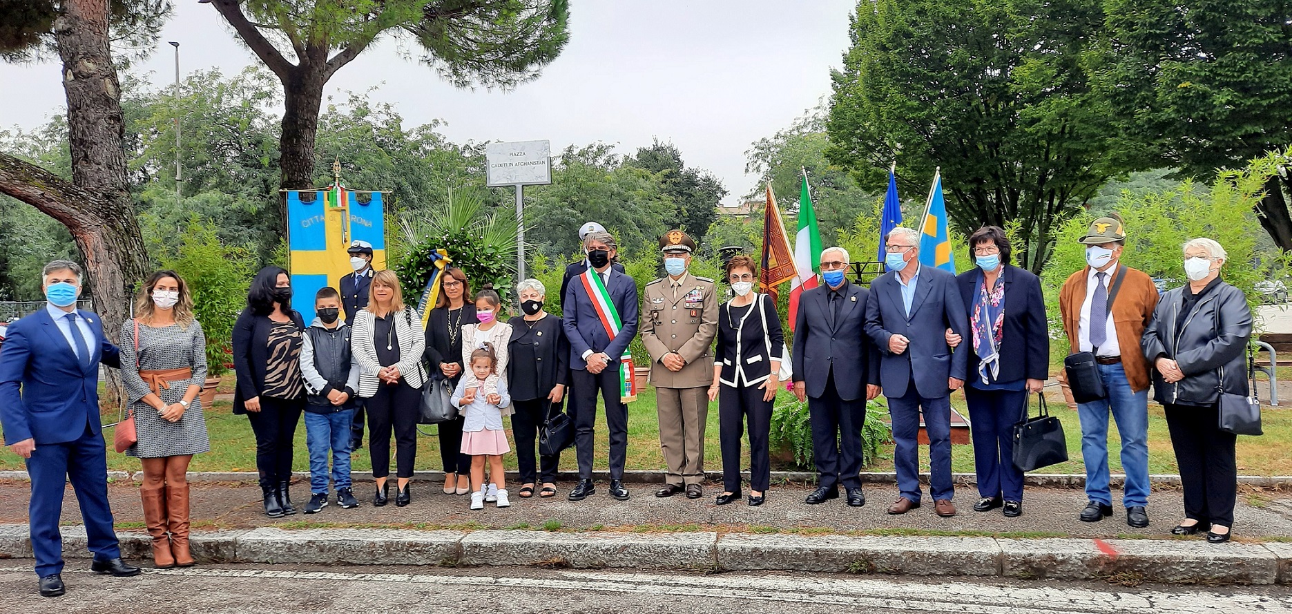 Verona dedica un’area verde ai caduti italiani in Afghanistan. “Seminatori di valori positivi. E il loro esempio porterà frutti”