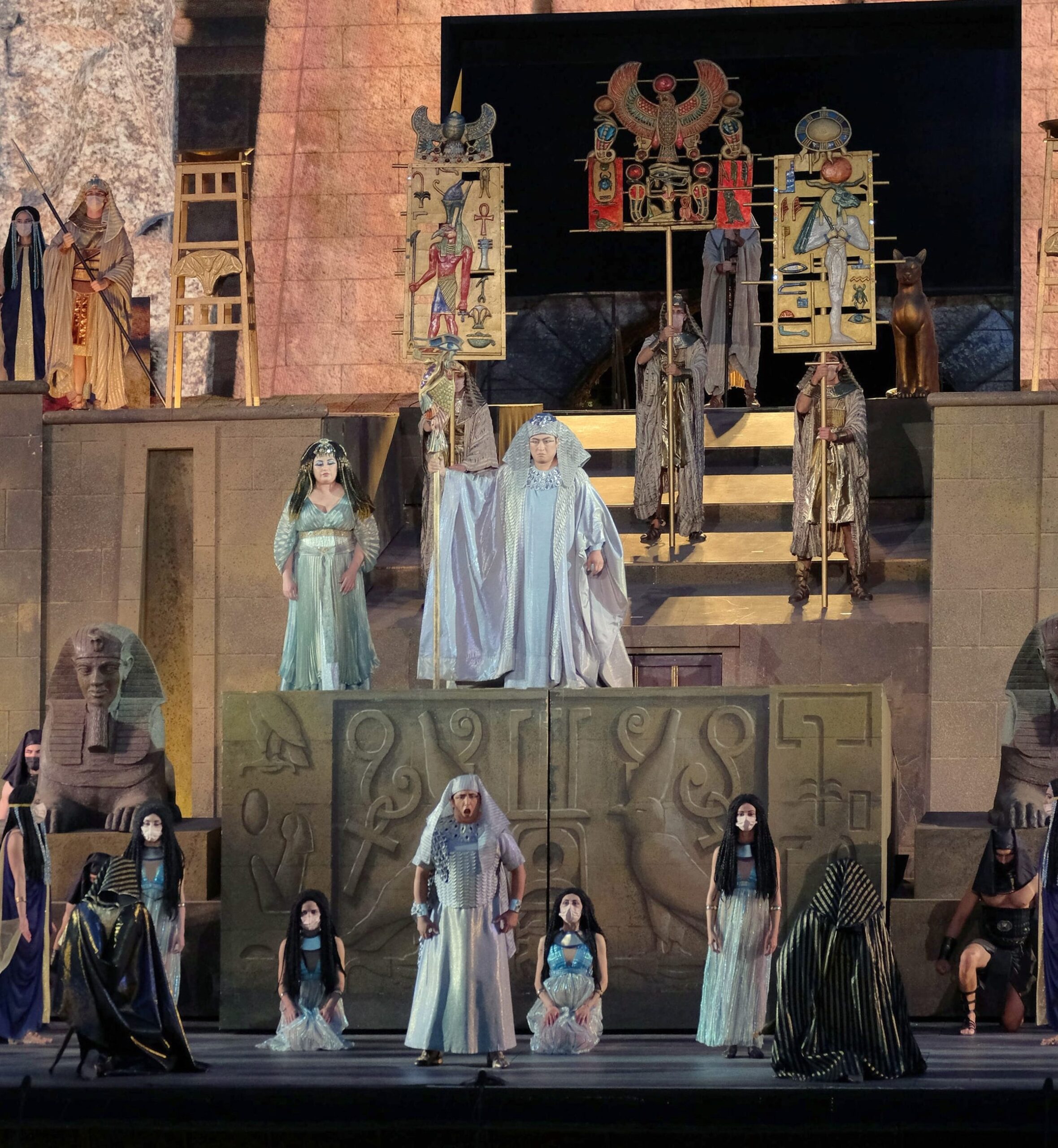 Tornano Aida e Cavalleria rusticana/Pagliacci con novità nel cast e le spettacolari scenografie digitali e architettoniche
