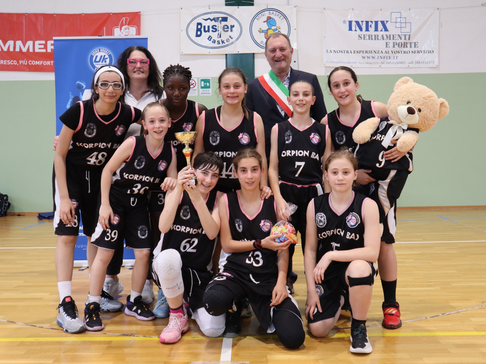 Basket Girls: trionfano Ororosa Bergamo e Horus Padova. Terzo posto per Unika Basket