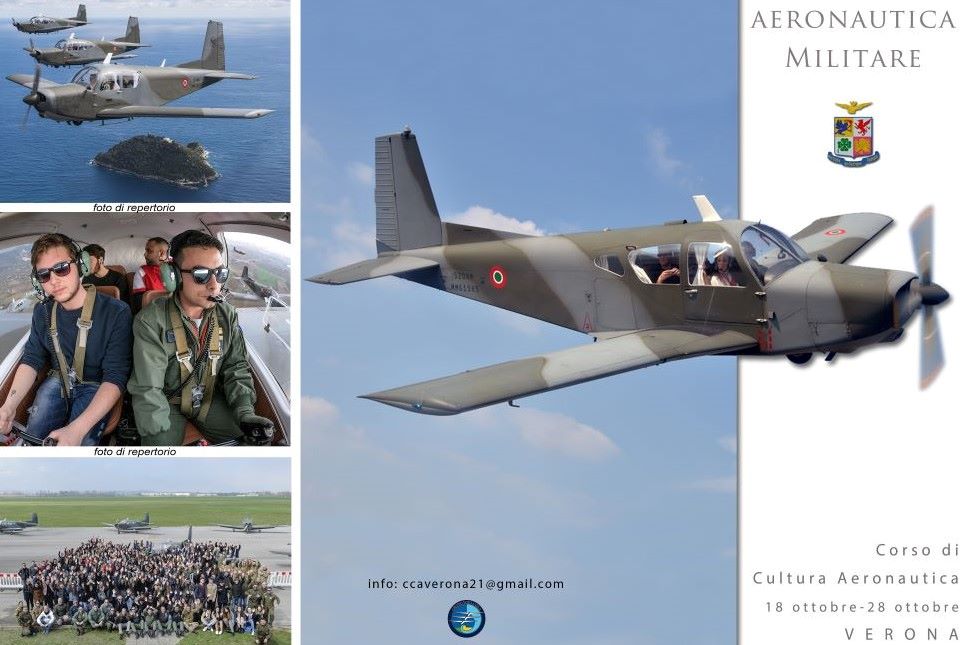 Aeronautica Militare, dieci giorni di scuola volo per gli studenti veronesi