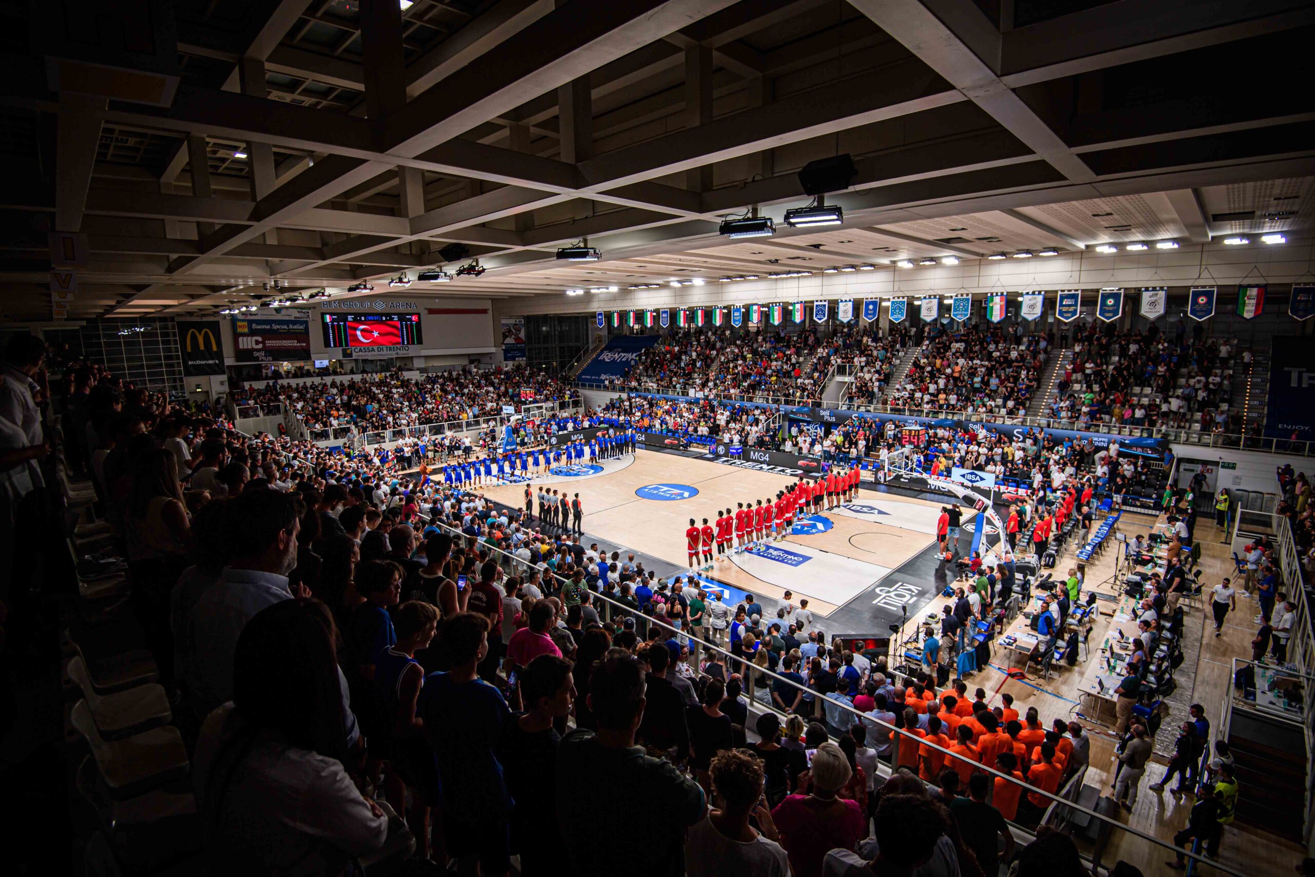 L’Italbasket si allena a Verona lunedì 7 e martedì 8 agosto al Palazzetto Le Grazie