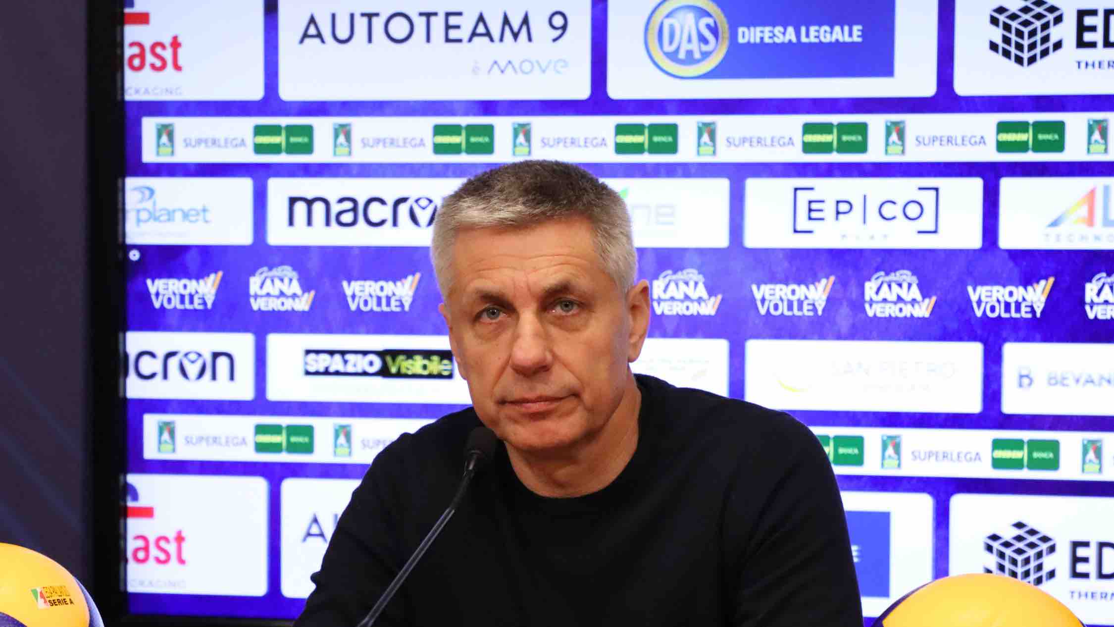 Rana Verona, coach Stoytchev presenta il derby con Padova: “Dovremo essere lucidi e concentrati”
