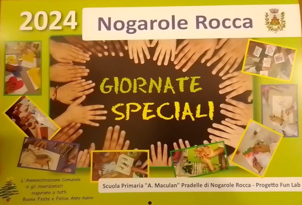 Nogarole Rocca. Distribuzione del calendario 2024 per la raccolta differenziata e vademecum per i servizi sociali