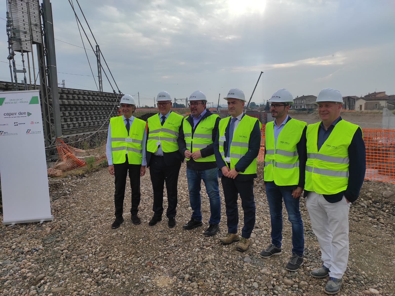 L’eurocommissario Schmit visita con Sboarina il cantiere della Tav