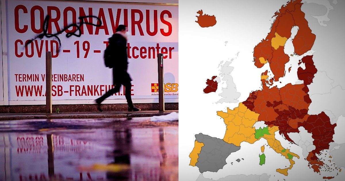 La situazione della pandemia nei diversi paesi europei. Italia, Spagna, Portogallo messi meglio