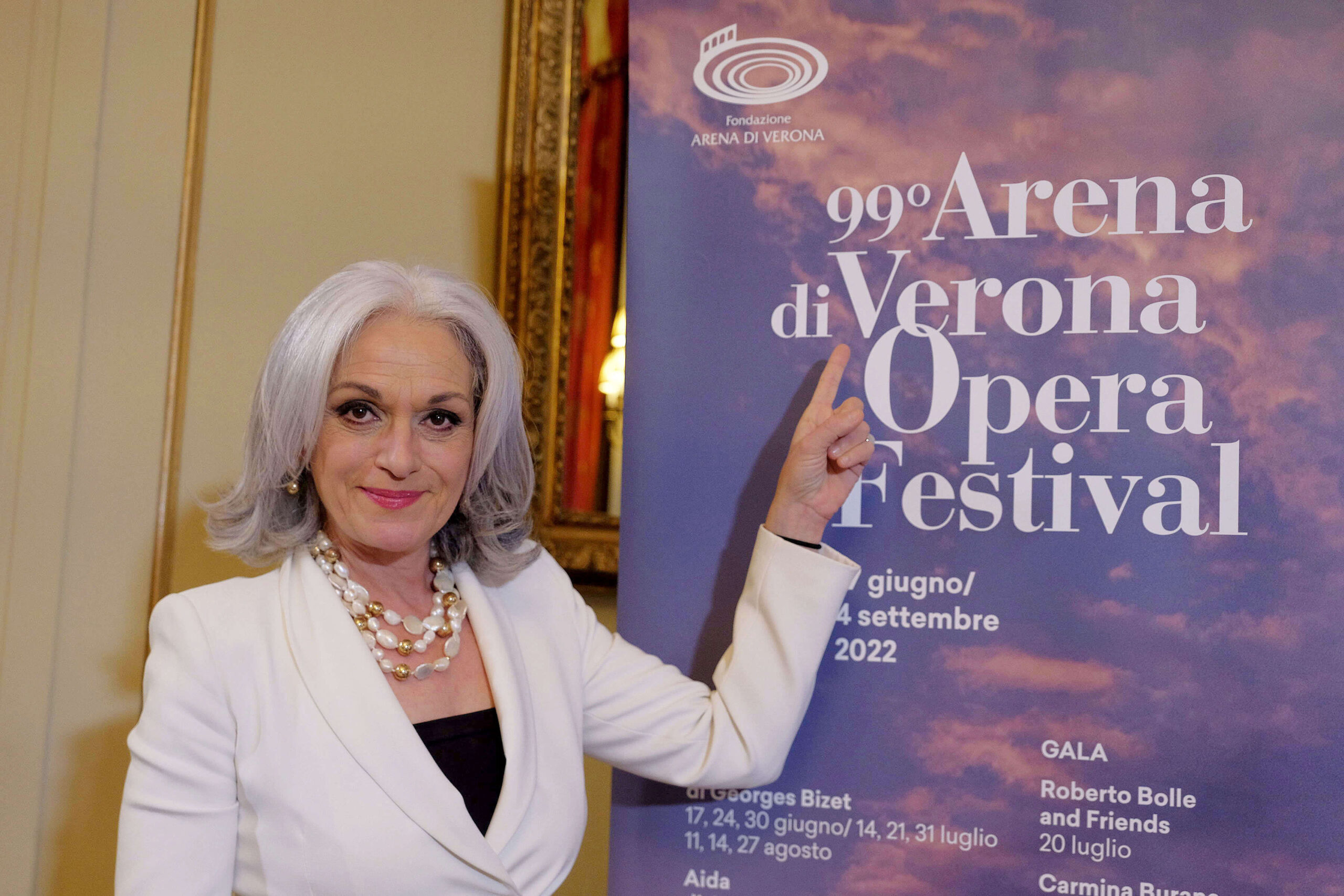 Il centenario del festival lirico in Arena sarà inaugurato da Aida trasmessa  in mondovisione