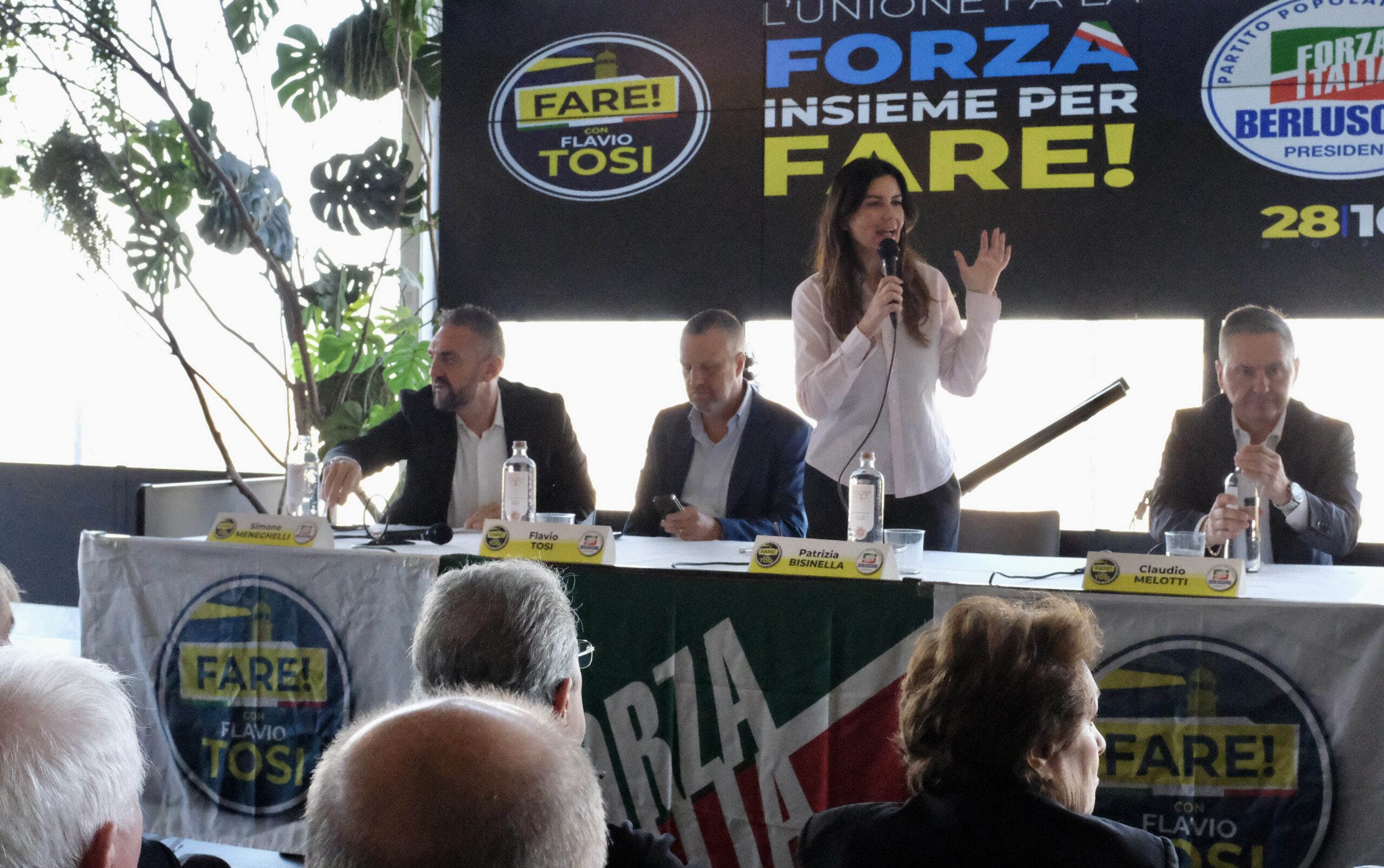 Forza Italia, “Fare con Tosi” (5% a Verona nel 2022) aderisce al partito azzurro
