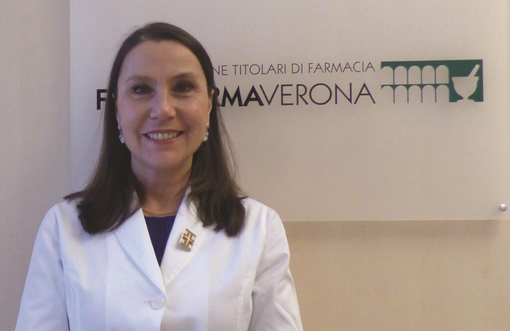 Elena Vecchioni presidente Federfarma Verona