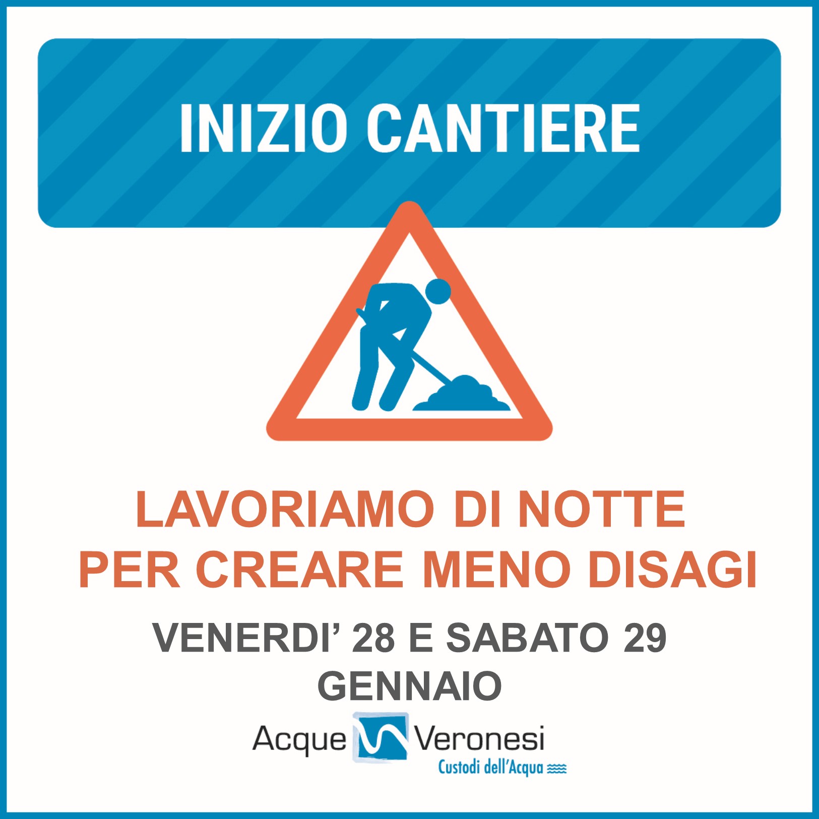 Acque Veronesi, venerdì notte sospesa la fornitura a Grezzana per lavori