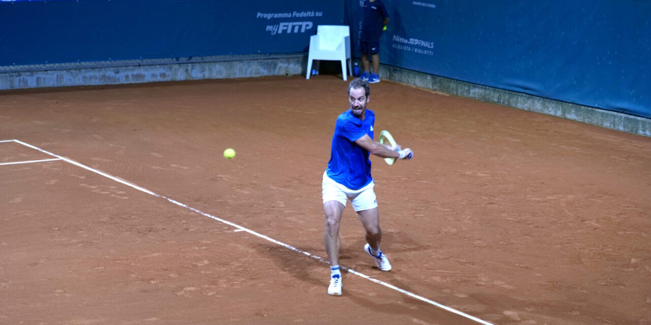 Internazionali di tennis: vittoria per Richard Gasquet e Francesco Maestrelli che elimina la testa di serie numero 1, Cachin. Ecco le partite di oggi