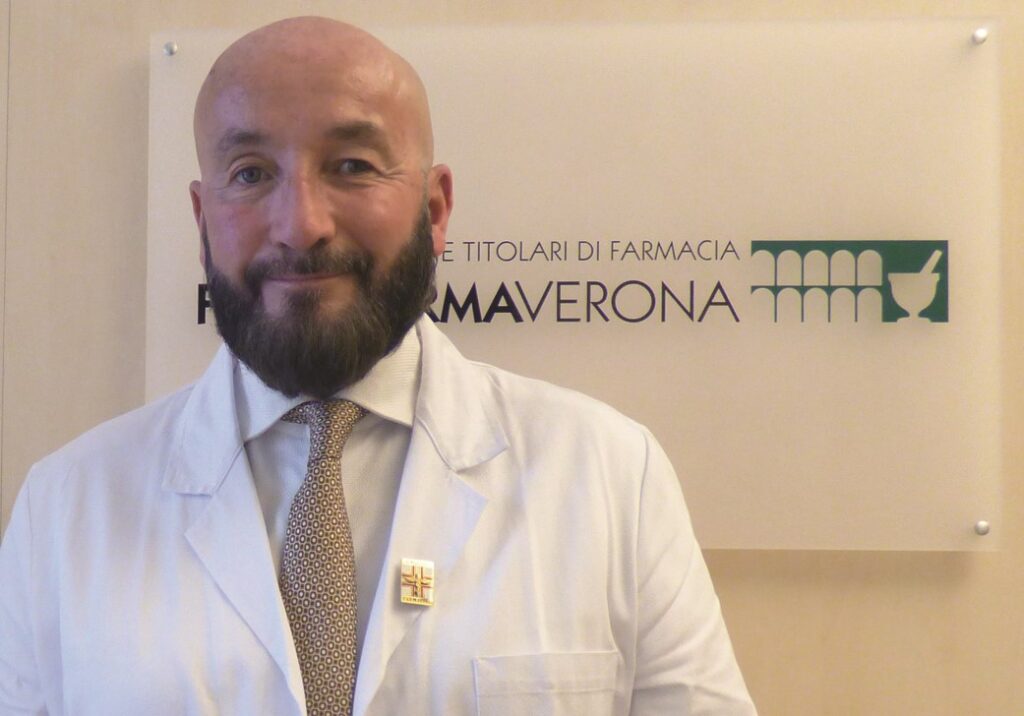 Gianmarco Padovani vicepresidente Federfarma Verona