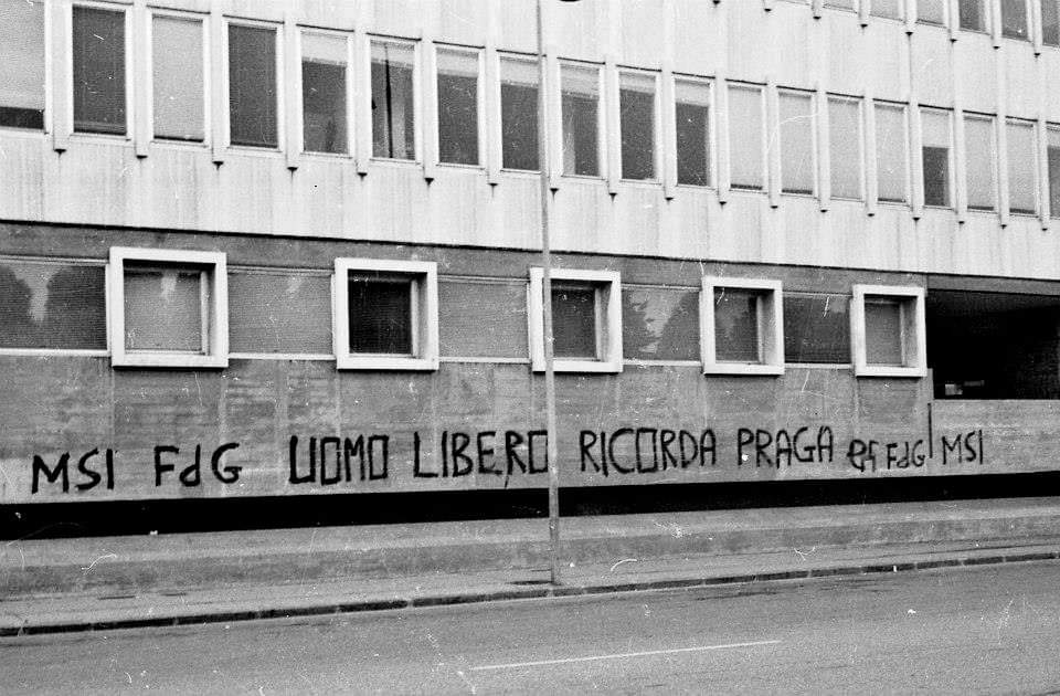 Uomo libero ricorda Praga:  52 anni fa la fine del sogno  di Alexander Dubček e la nascita di una nuova generazione a destra