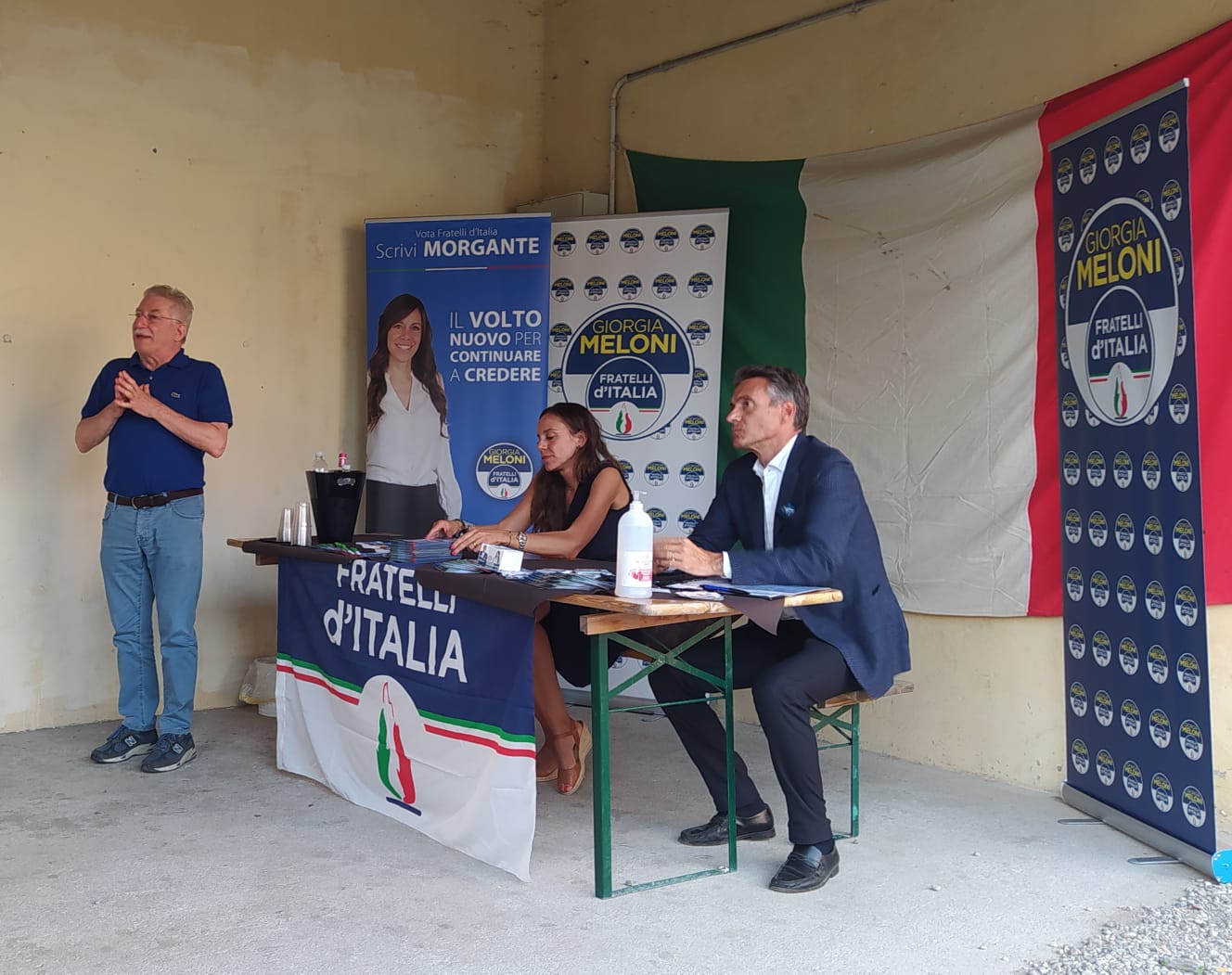 Casali-Morgante, il ticket di Fratelli d’Italia sceglie Sommacampagna  per illustrare il suo programma