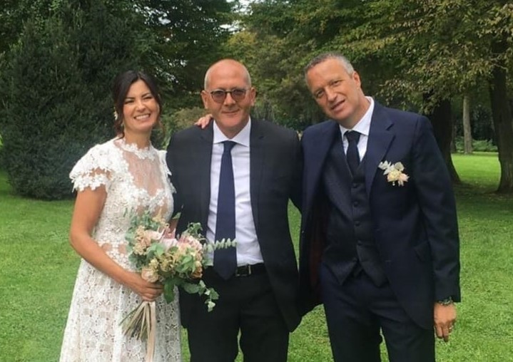 Flavio Tosi e Patrizia Bisinella si sono sposati questa mattina