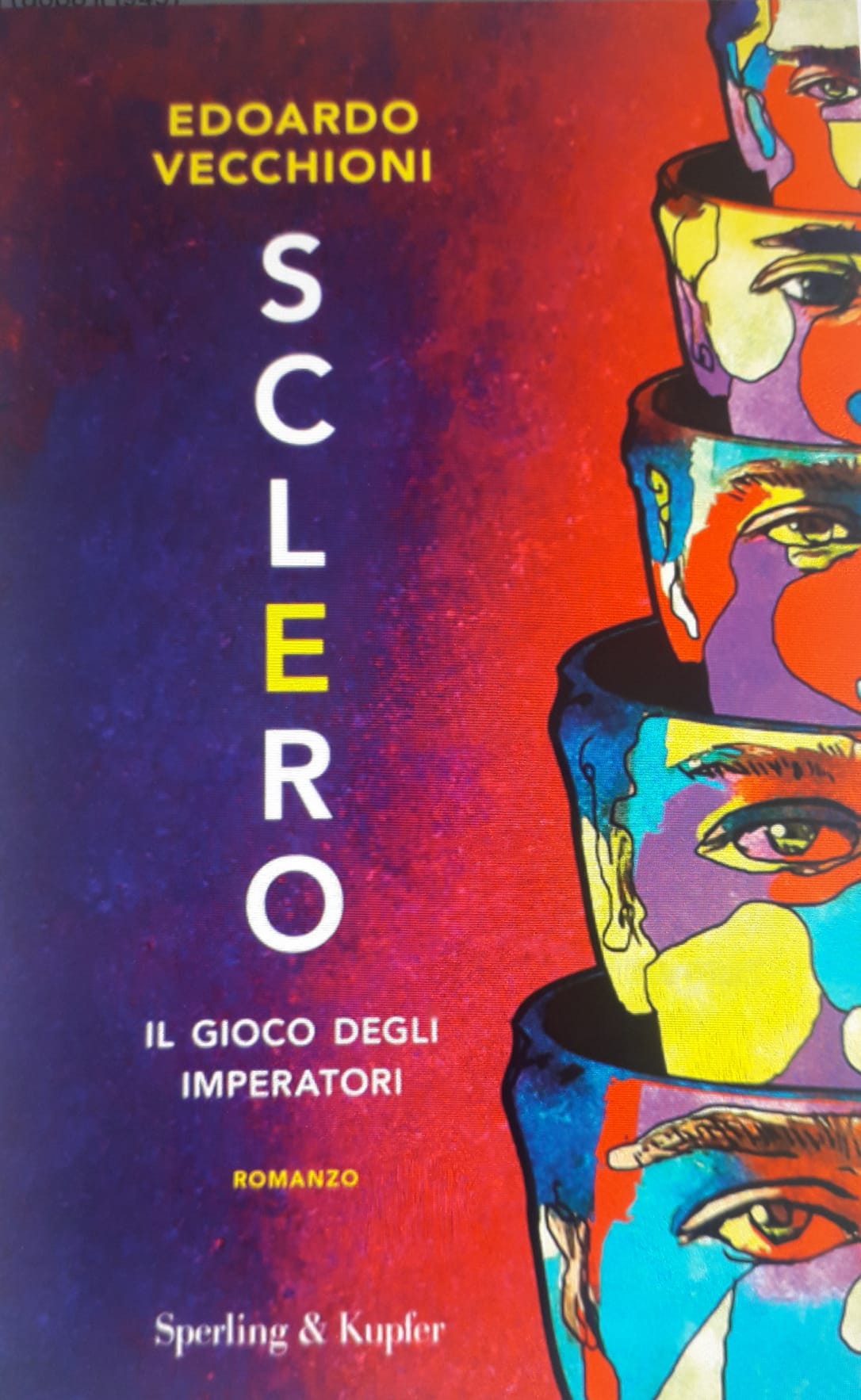 Sclero, il gioco degli imperatori: mercoledì la presentazione del primo romanzo di Edoardo Vecchioni