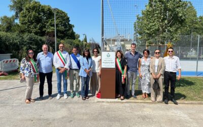 Povegliano. Inaugurato il parco sportivo Margherita Hack. Tedeschi “Sport, sostenibilità e sicurezza: rigenerati 5500mq di area urbana per i giovani”