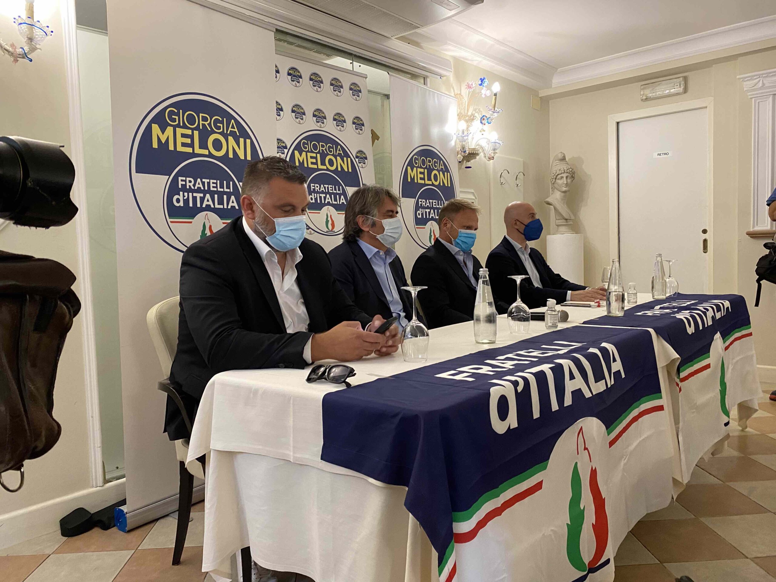 Il numero due di Fratelli d’Italia Lollobrigida a Verona “riconferma” sindaco Sboarina.