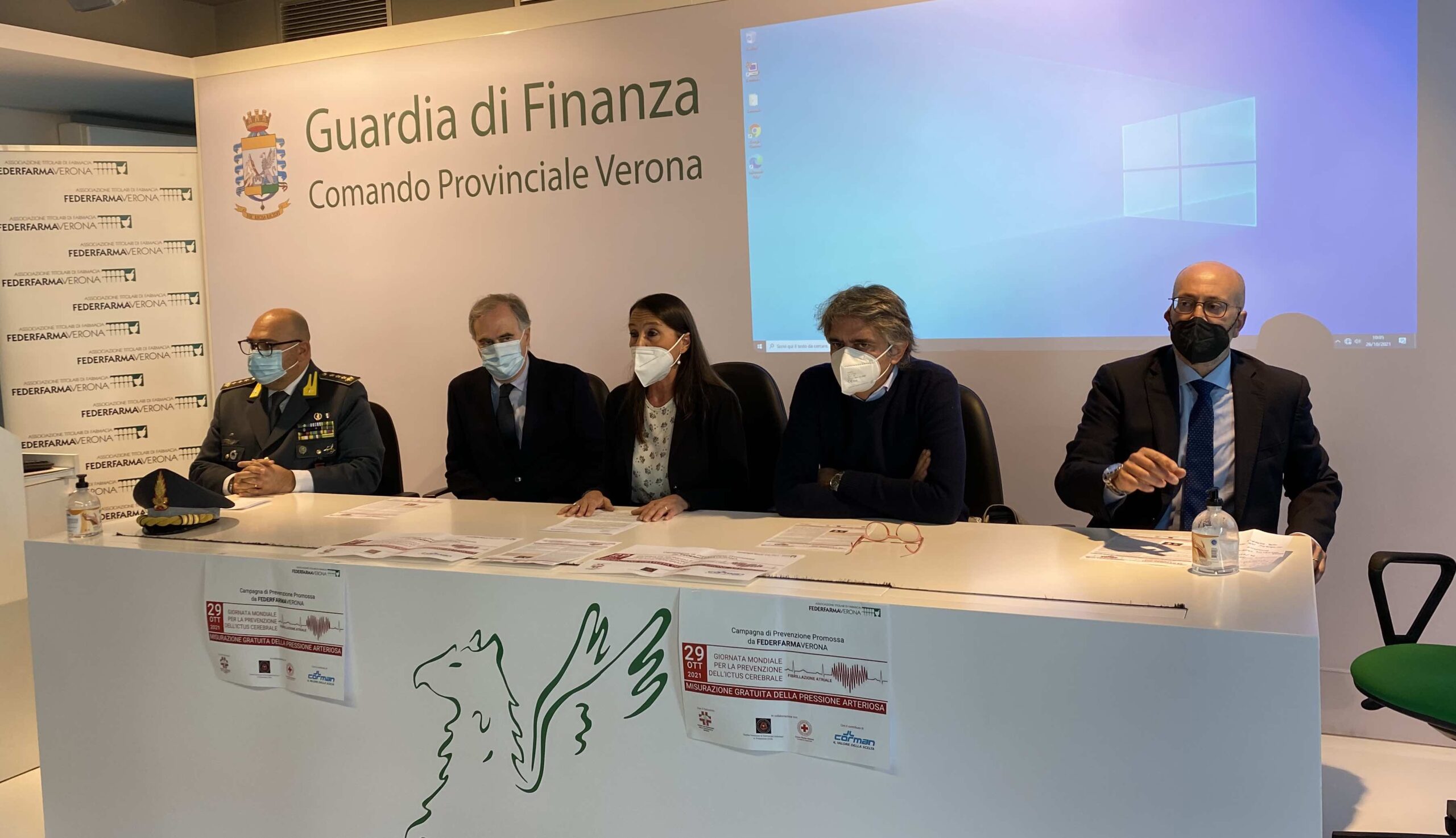 FederFarma con la Guardia di Finanza per la prevenzione dell’ictus