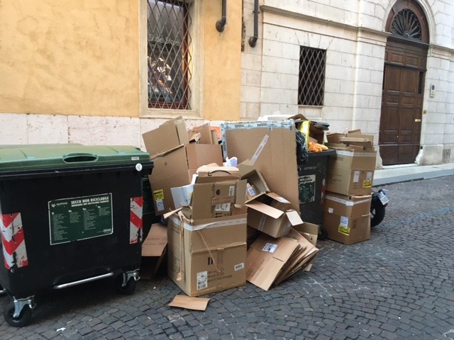 Verona è pulita, ma ci vuole la collaborazione dei cittadini. E vietare la pubblicità senza indirizzo