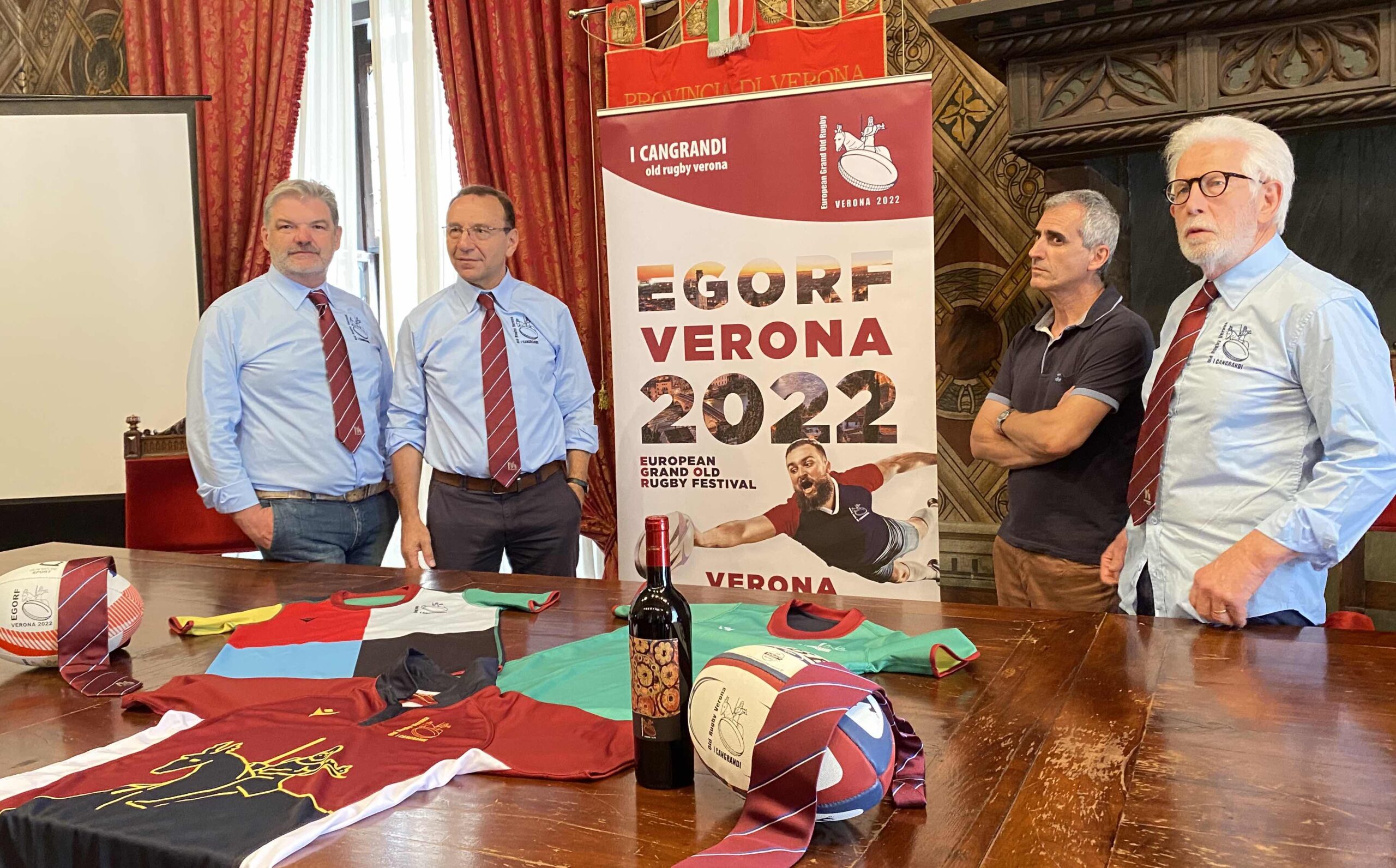 Il Rugby protagonista a Villafranca dal 9 al 13 giugno per lo European Golden Old Rugby Festival  