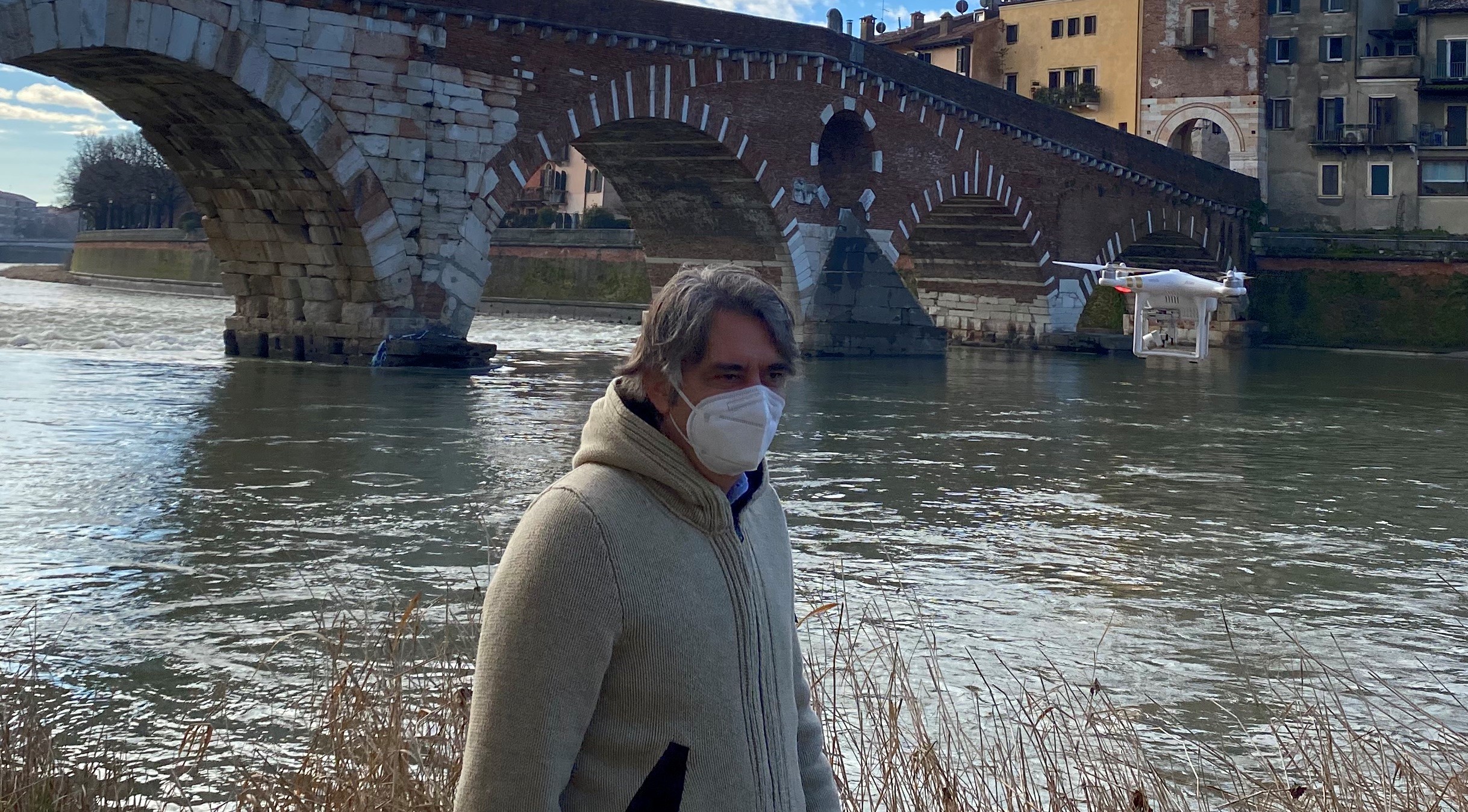 I ponti sull’Adige stanno bene, parola di drone