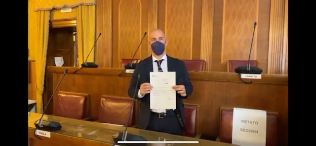 Ciro Maschio si è dimesso da presidente del Consiglio Comunale di Verona
