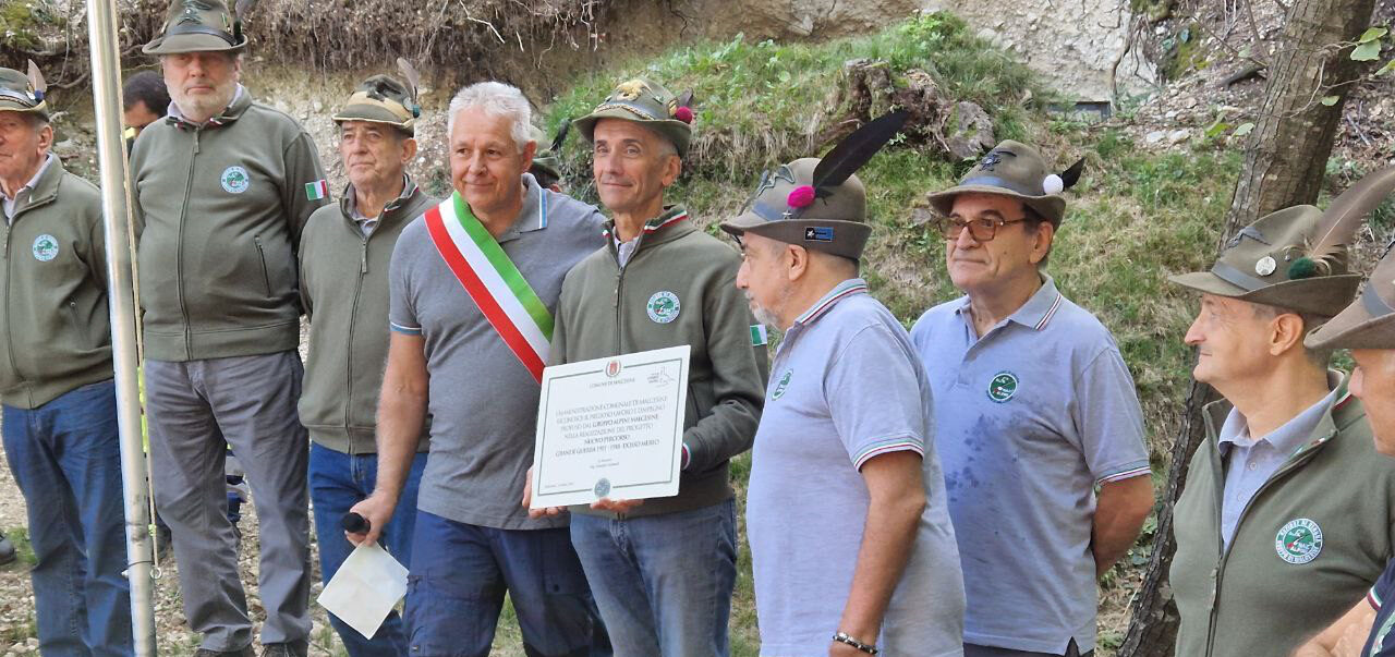 Le trincee della Grande Guerra di Malcesine inaugurate e aperte al pubblico 