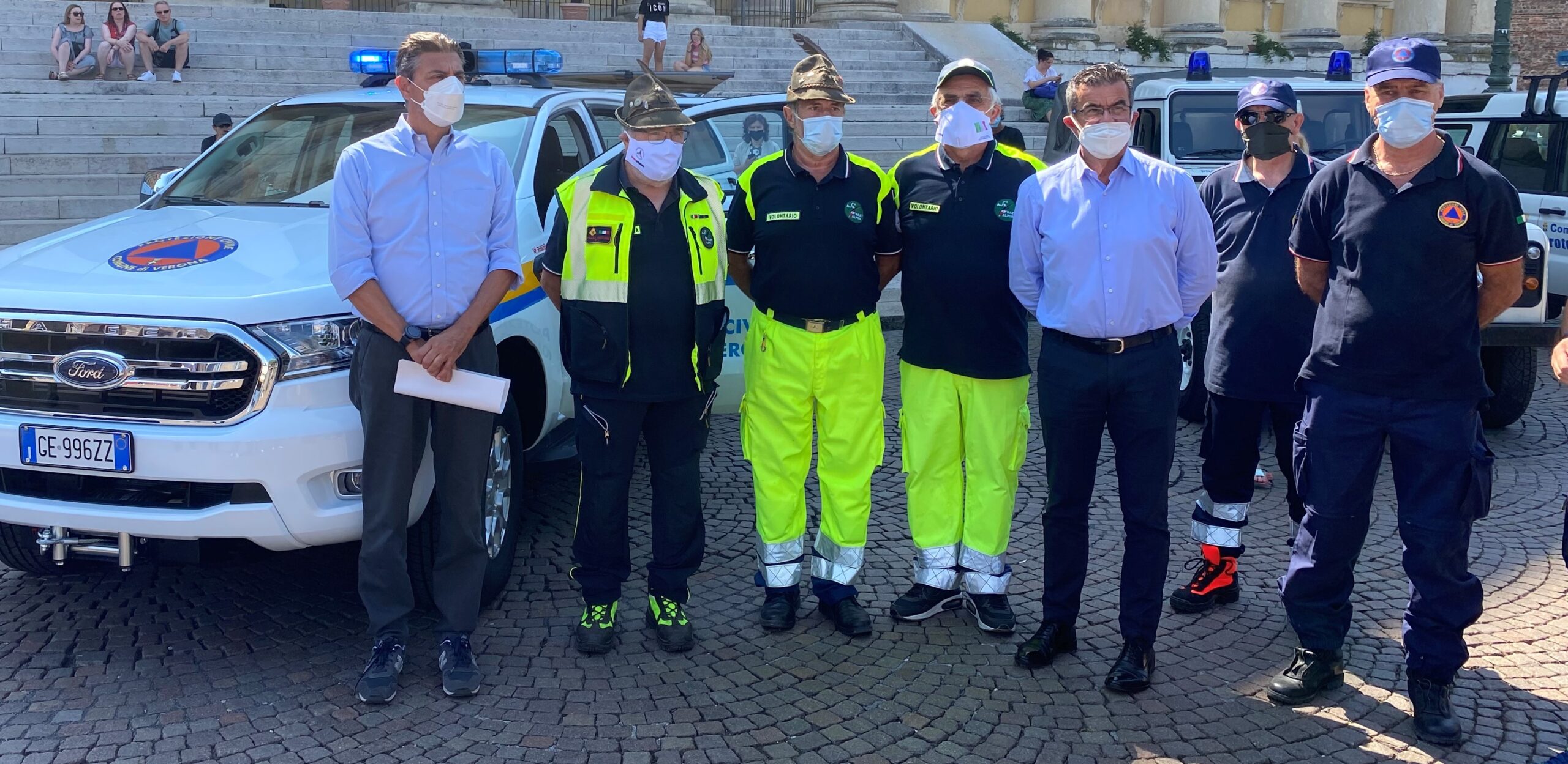 Protezione civile, arriva un Ford Ranger pick-up multiuso