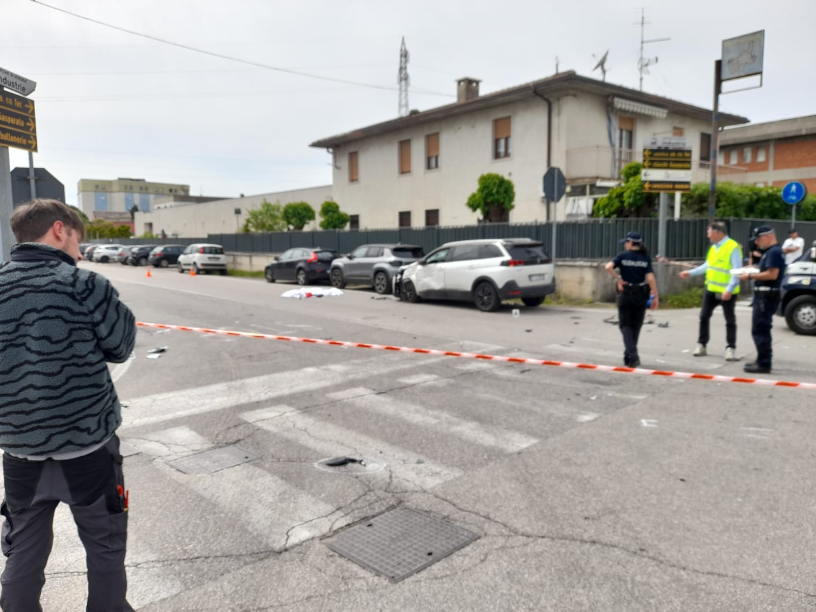 Incidente mortale fra via Chioda e via Torricelli: è la sesta vittima da gennaio ad oggi