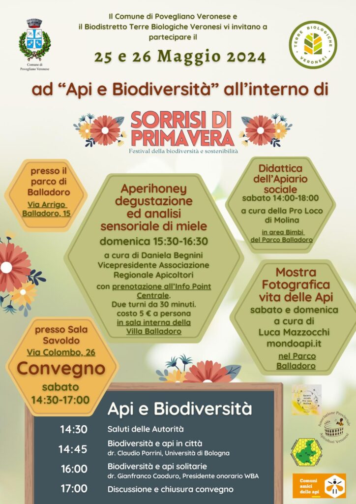 Locandina evento API BIODIVERSITA