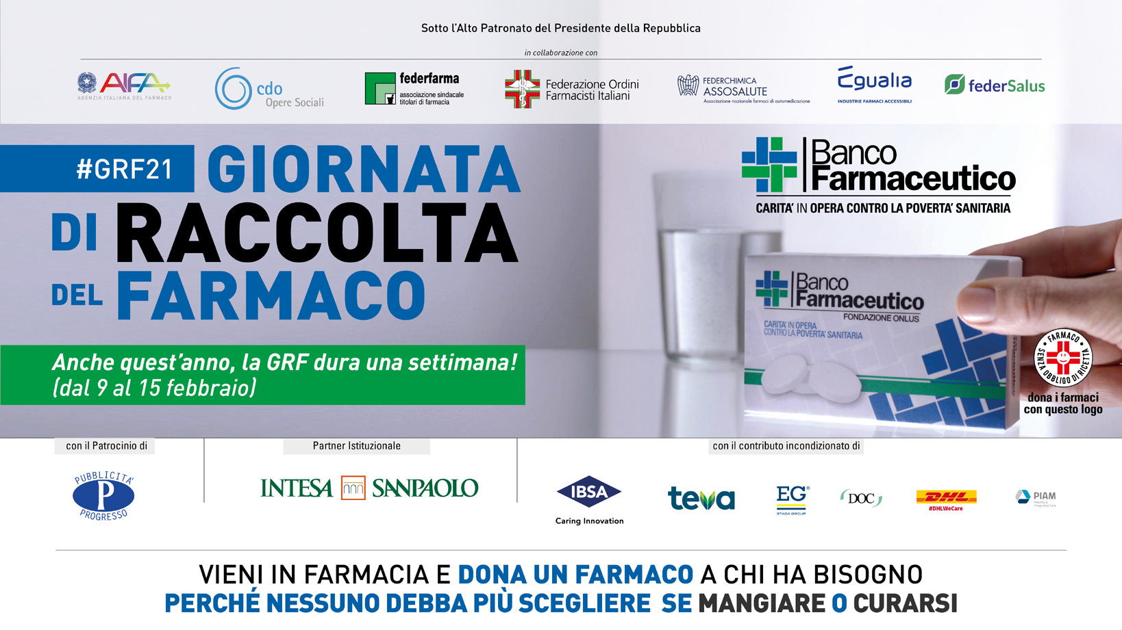Torna il Banco Farmaceutico, l’anno scorso ha aiutato 65mila persone nel Veneto